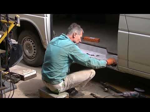 Видео: Фольксваген Т 4 . Ремонт кузова . Ч 1 .