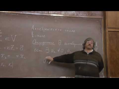 Видео: 15 Алгебраическое число. Несчётность континуума