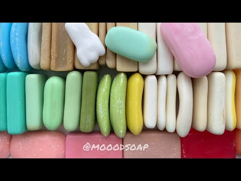 Видео: Leftovers ASMR|Cutting soap|Carving soap|АСМР|Резка мыла *no talking*