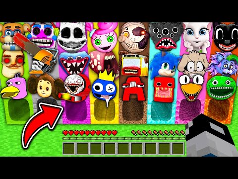 Видео: МАЙНКРАФТ СБОРНИК СЕРИЙ: ВЫБЕРИ КРУГЛЫЙ ТОННЕЛЬ SCP MINECRAFT ЧЕБУРАШКА БОКСИ БУ ЧУ ЧУ ЧАРЛЬЗ РАКУН