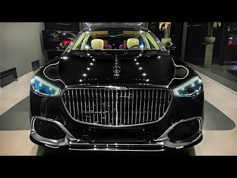 Видео: 2023 Мерседес Майбах S580 - детали интерьера и экстерьера