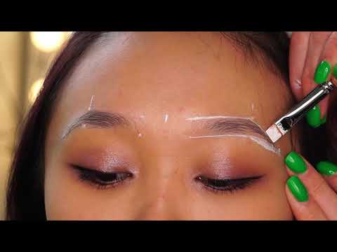 Видео: Инструкция: работать с Brow Paste. Построение формы бровей