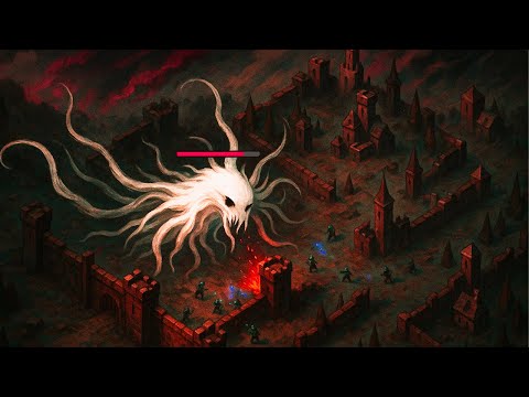 Видео: Монстр Из КОШМАРОВ Напал На Мой ЗАМОК - Thronefall