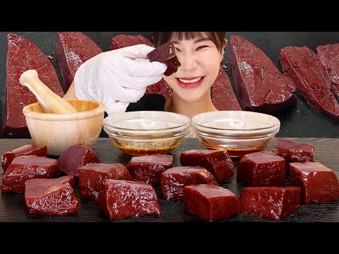 Видео: Сырая печень🥩 Звуки для еды МУКБАНГ (ft.ВЛОГ)