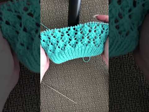 Видео: Узор для кофточки