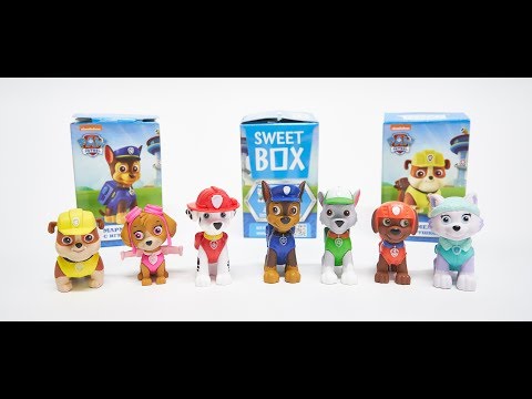 Видео: Распаковка Свит Бокс (SweetBox) Щенячий патруль