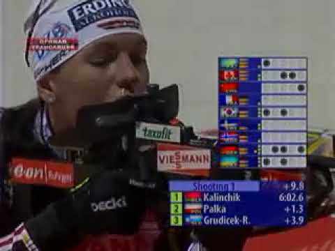 Видео: биатлон кубок мира 2007-2008 7 этап пхенчхан смешанная эстафета