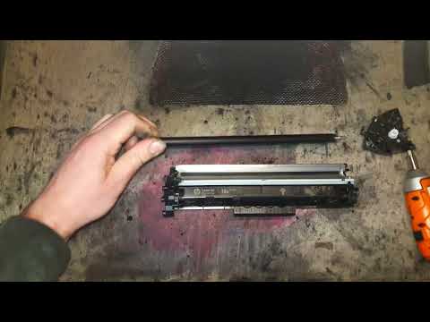 Видео: Заправка картриджа HP CF218A, 18A