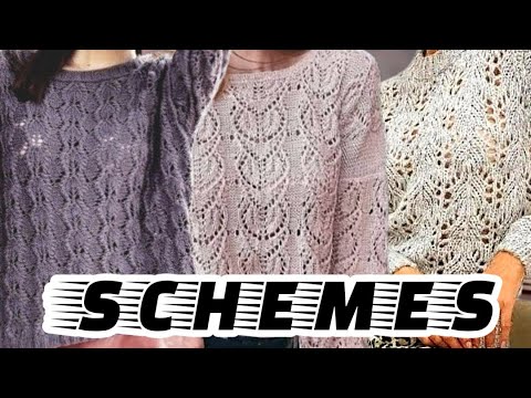 Видео: Улетные свитера со схемами вязания. Awesome sweaters with knitting patterns.