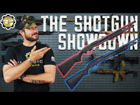 Видео: Mossberg 590 против Remington 870 (Битва дробовиков)