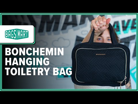 Видео: Обзор подвесной косметички BAGSMART Space Saver Pro Bonchemin (2 недели использования)