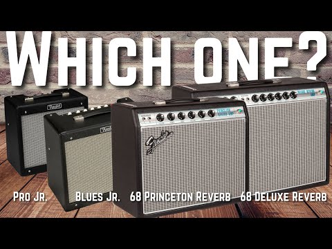 Видео: Какой ламповый усилитель Fender стоит купить? (Pro Jr. • Blues Jr. • Princeton • Deluxe Reverb)