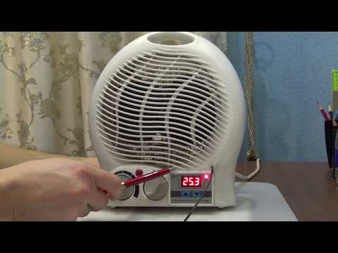 Видео: Тепловентилятор с цифровым управлением / Digitally controlled fan heater