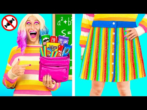 Видео: Уэнсдей Аддамс | Как Пронести Сладости в Класс от Fun Teen