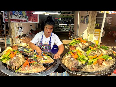Видео: Распродано быстро! 100 кг рыбы на пару от тайского шеф-повара всего за 4 доллара