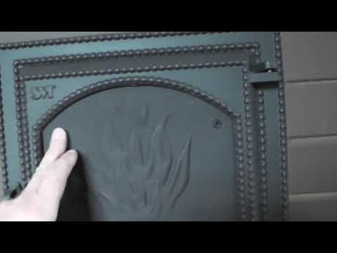 Видео: Банная печь с прямым нагревом камней