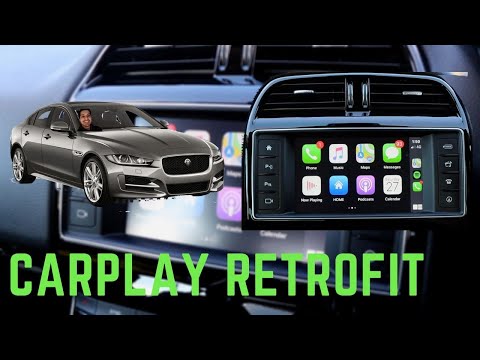 Видео: Установка CarPlay для Jaguar XE (2015-2018)