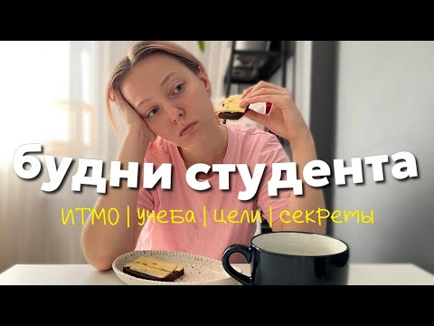 Видео: УЧЕБА В ИТМО VLOG: моя новая рутина, будни студента, учебный влог
