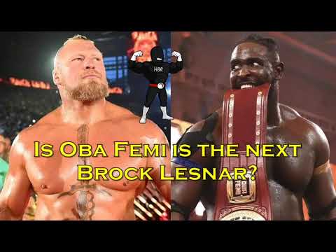 Видео: Оба Феми — следующий Брок Леснар?