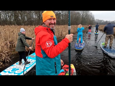 Видео: Ноябрьская SUP прогулка по Цне 11112023