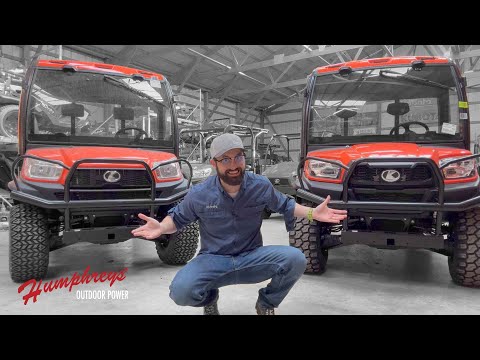 Видео: НОВАЯ кабина Kubota RTV-X против Kubota RTV-X1100c