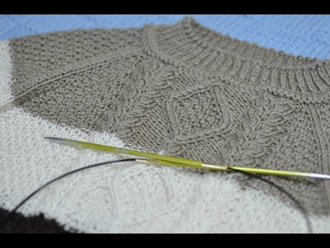 Видео: #вязание Джемпер на мальчика.МК часть 2.Вязание спицами.
