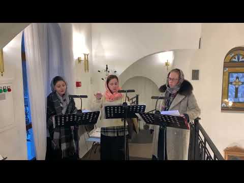 Видео: 1, 2 антифоны Единородный Сыне - старинный распев