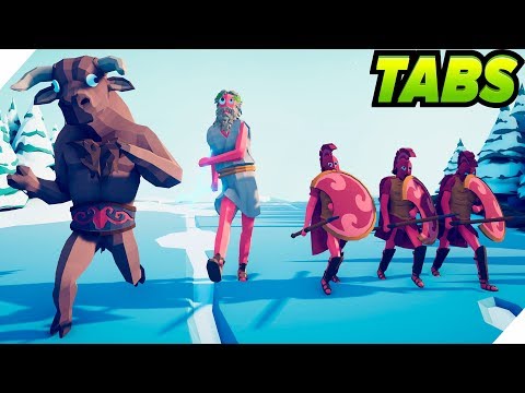 Видео: БОГ ЗЕВС против ЛЕДЯНЫХ ХОДАКОВ  в TABS 2019 # 2-3 - Totally Accurate Battle Simulator - ТАБС