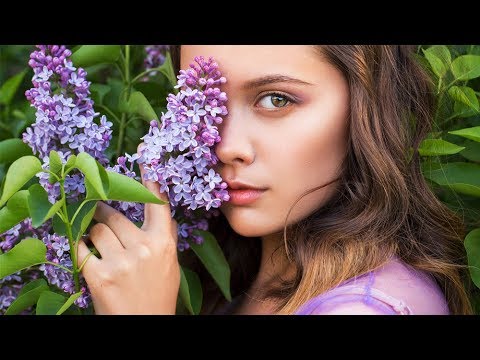 Видео: Фотосессия с яблонями и сиренью