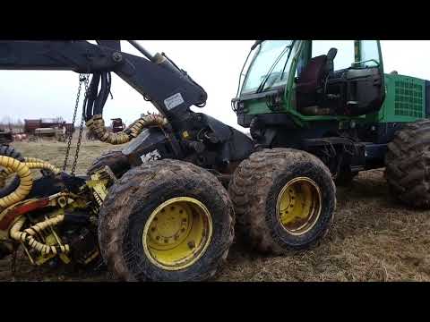 Видео: РЕМОНТ JOHN DEERE 1270D - 1410D. Лес.