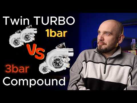 Видео: 2 турбины на двигатель и их компоновка. Система twin-turbo, compound turbo. Отзывчивость и мощность!