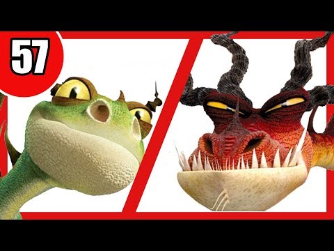 Видео: ЖУТКАЯ ЖУТЬ vs УЖАСНОЕ ЧУДОВИЩЕ. Битва драконов