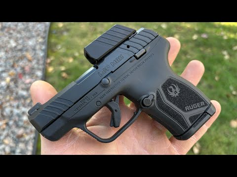 Видео: СОВЕРШЕННО НОВЫЙ: Ruger LCP Max с коллиматорным прицелом ReadyDot Micro — КОРОЛЬ карманного оружия