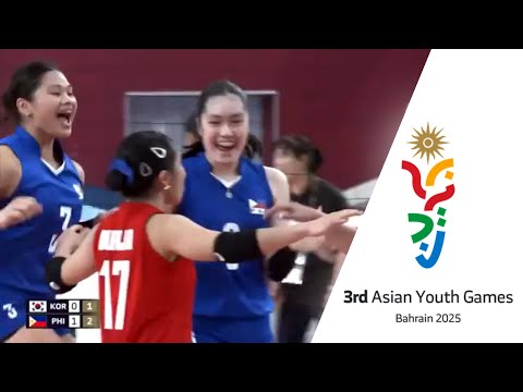 Видео: ФИЛИППИНЫ — КОРЕЯ | Азиатские юношеские игры, Бахрейн, 2025