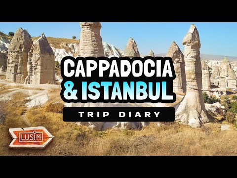 Видео: Cappadocia & Istanbul journey Diary. Каппадокия и Стамбул. Видело дневник