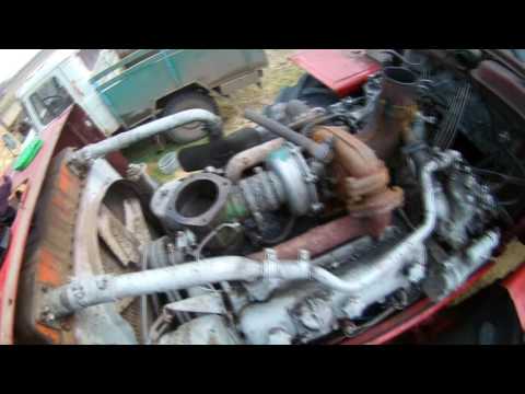Видео: первый  установленный ТНВД ямз 236. на смд 60. отчёт работы двигателя.