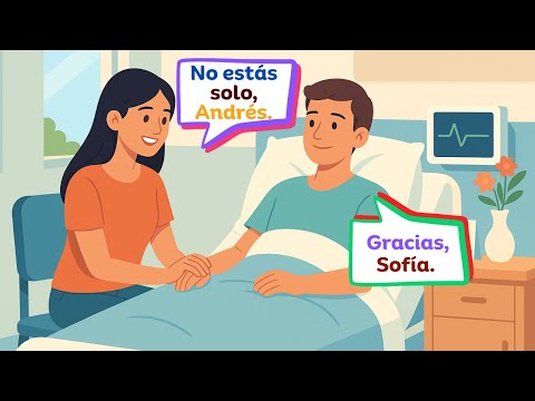 Видео: 🏥 Учите испанский для начинающих | Разговоры в больнице Уровень 2