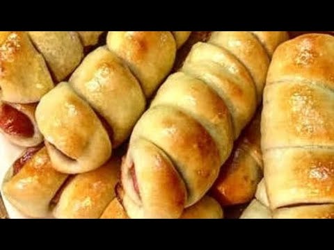 Видео: Қамырдағы Шұжық .  Сосиска в тесьте .Қазақша рецепт 