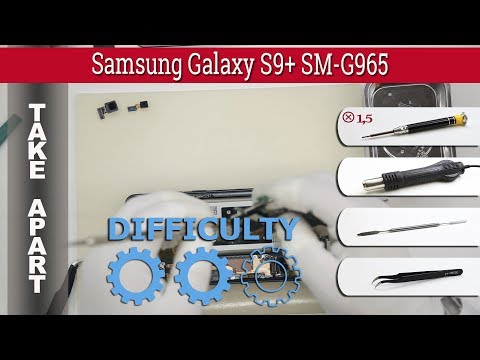 Видео: Как разобрать 📱 Samsung Galaxy S9+ SM-G965