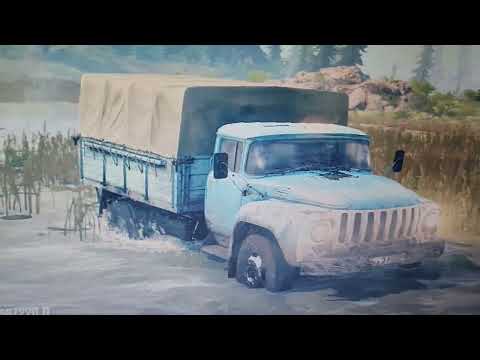 Видео: Зил 130  проходимый через болота