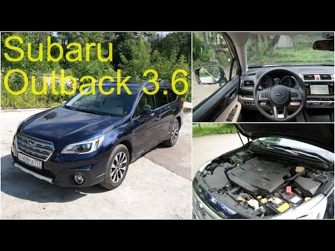 Видео: Subaru Outback - движение с комментариями (60p)