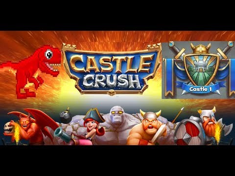 Видео: CASTLE CRUSH ПРОХОДИМ ЗАМОК ЛОРДА