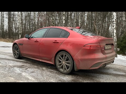 Видео: Взял Jaguar XE - хорошо идёт по Russia