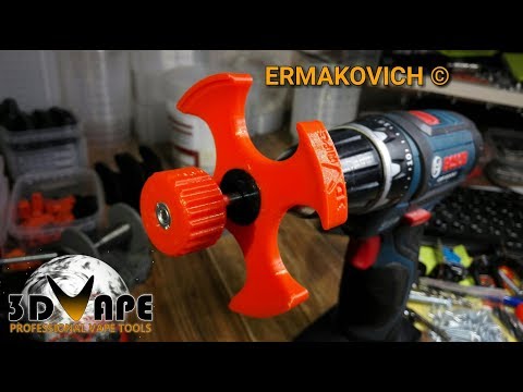 Видео: ERMAKOVICH © - держатель катушки ERMAKOV-ROST - 3DVAPE.ru