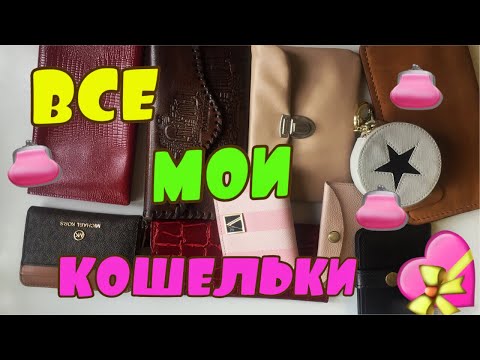 Видео: ❤️👛 МОЯ КОЛЛЕКЦИЯ КОШЕЛЬКОВ 💵