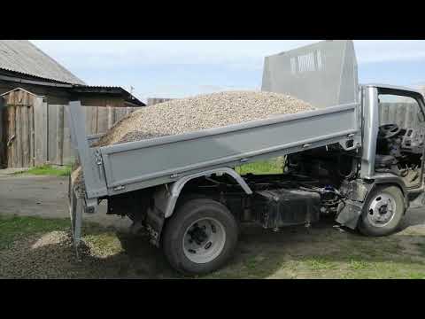 Видео: Самосвал. 3 тонны щебня. ЛЕГКО!!!