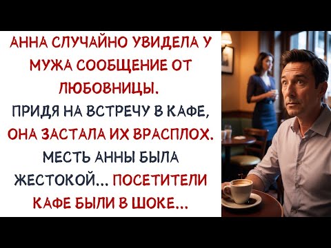 Видео: Анна случайно увидела у мужа сообщение от любовницы  НО ЗАСТАЛА ИХ ВРАСПЛОХ в кафе! ИСТОРИИ ИЗ ЖИ