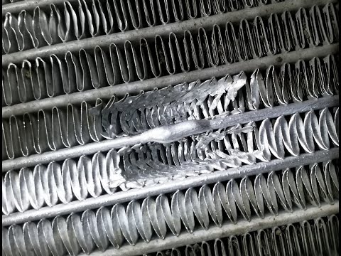 Видео: Сварка сот радиатора