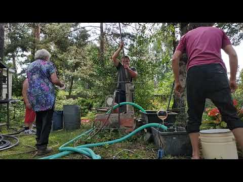 Видео: Абиссинская скважина в сложных условиях. Буратино четыре метра😀