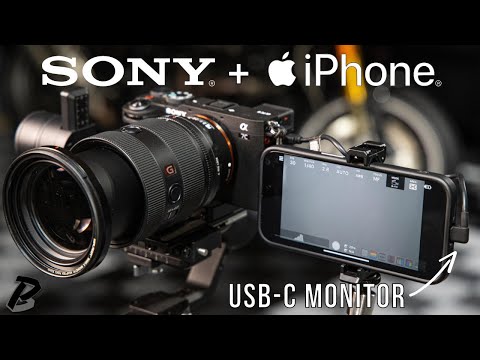 Видео: iPhone 15 как проводной монитор для камеры Sony